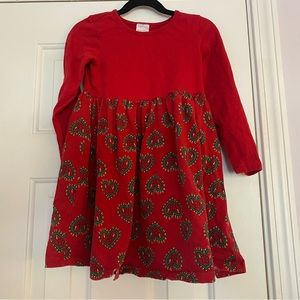Hanna Andersson Holiday Heart Dress 110 (5)